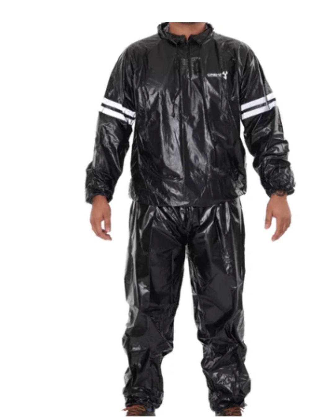 TRAJE SAUNA UNISEX - COLOR: NEGRO, TALLAS: 2XL